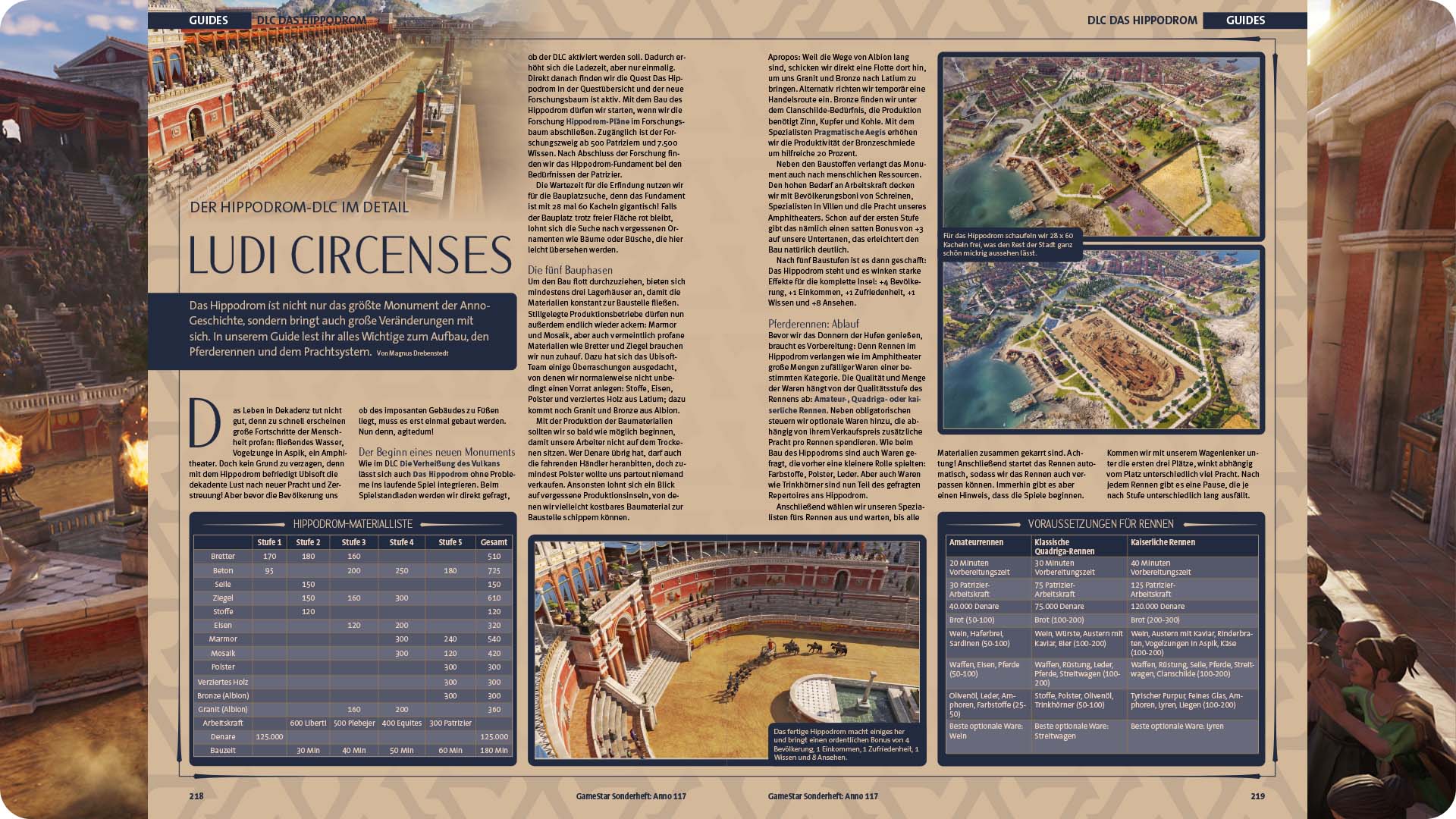 Guides zum Hippodrom im Sonderheft-Epaper